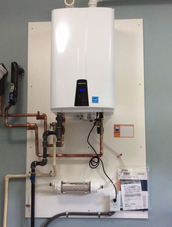 Tankless Water Heater Professionally Installed in a Richmond Home
